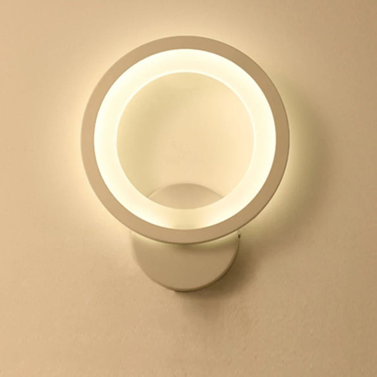 Round Wall Mount Light European Wall Sconces Lighting Wall Lamp Fixture for Bedside Corridor Bedroom Living Room Hallway Light - VELORA LABS