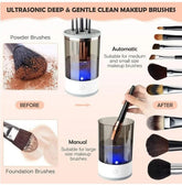 Automatic Brush Cleaner Electric Makeup Brush Cleaning Machine Fast Clean Dryer - VELORA LABS