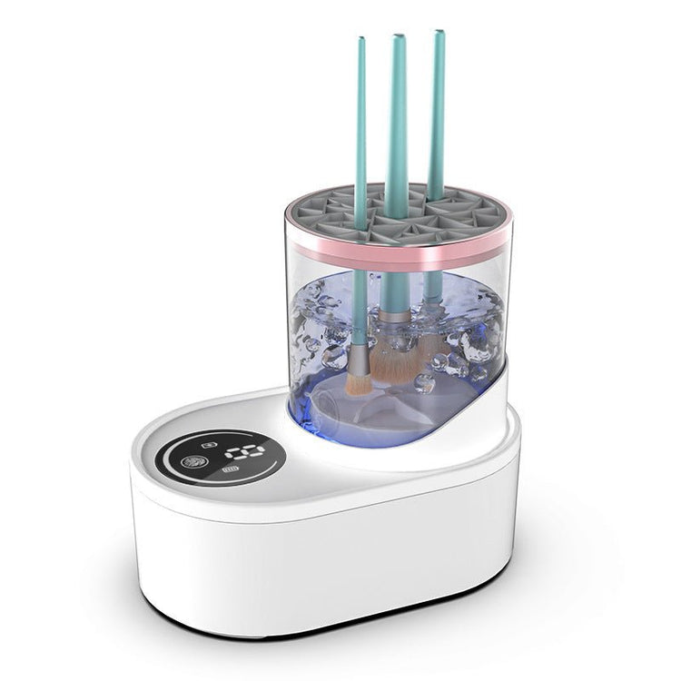 Electric Makeup Brush Cleaner Rechargeable Makeup Brushes Cleaning Tool Automatic Makeup Brush Cleaning Stand Device - VELORA LABS