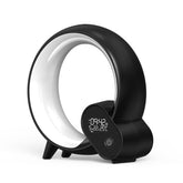 Creative Q Light Analog Sunrise Digital Display Alarm Clock Bluetooth Audio Intelligent Wake - up Q Colorful Atmosphere Light - VELORA LABS