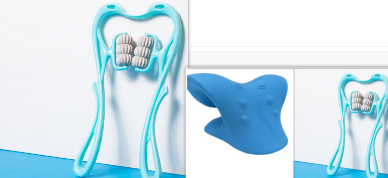 Multifunctional Manual Six-wheel Neck Massager Massage Relieve Roller Massage Tool VELORA LABS