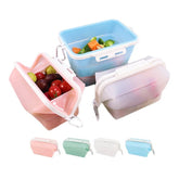 1500ml Foldable Fruits Vegetable Crisper Reusable Food Fresh - keeping Bag Freezer Cooking Fresh Silicone Food Storage Bags - VELORA LABS