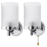 AC85 - 265V E27 LED Wall Light Modern Glass Decorative Lighting Sconce Fixture Lamp - VELORA LABS