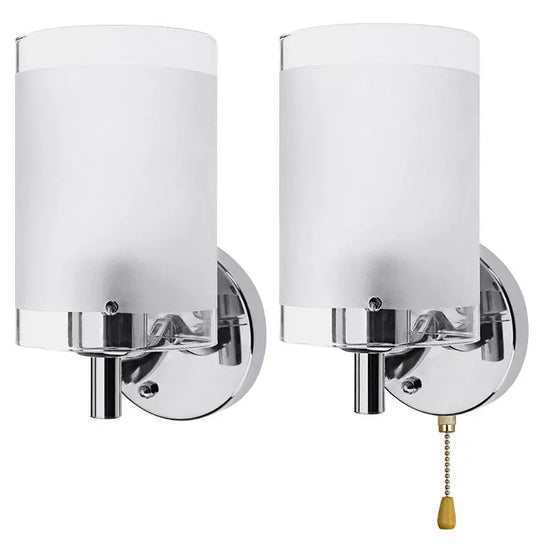 AC85 - 265V E27 LED Wall Light Modern Glass Decorative Lighting Sconce Fixture Lamp - VELORA LABS