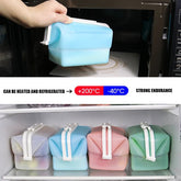 1500ml Foldable Fruits Vegetable Crisper Reusable Food Fresh - keeping Bag Freezer Cooking Fresh Silicone Food Storage Bags - VELORA LABS
