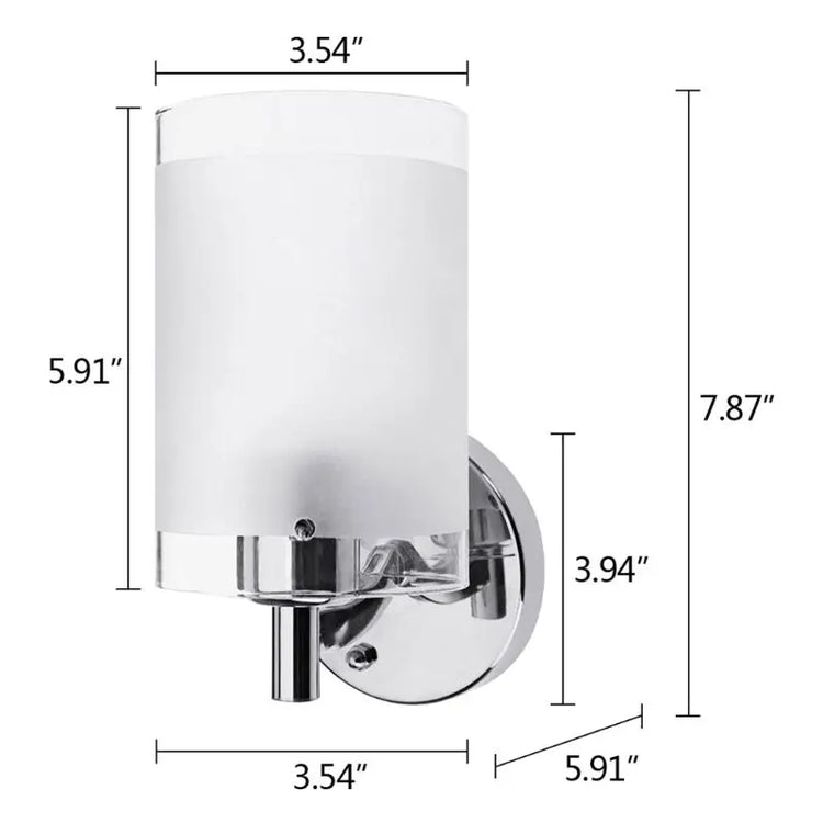 AC85 - 265V E27 LED Wall Light Modern Glass Decorative Lighting Sconce Fixture Lamp - VELORA LABS