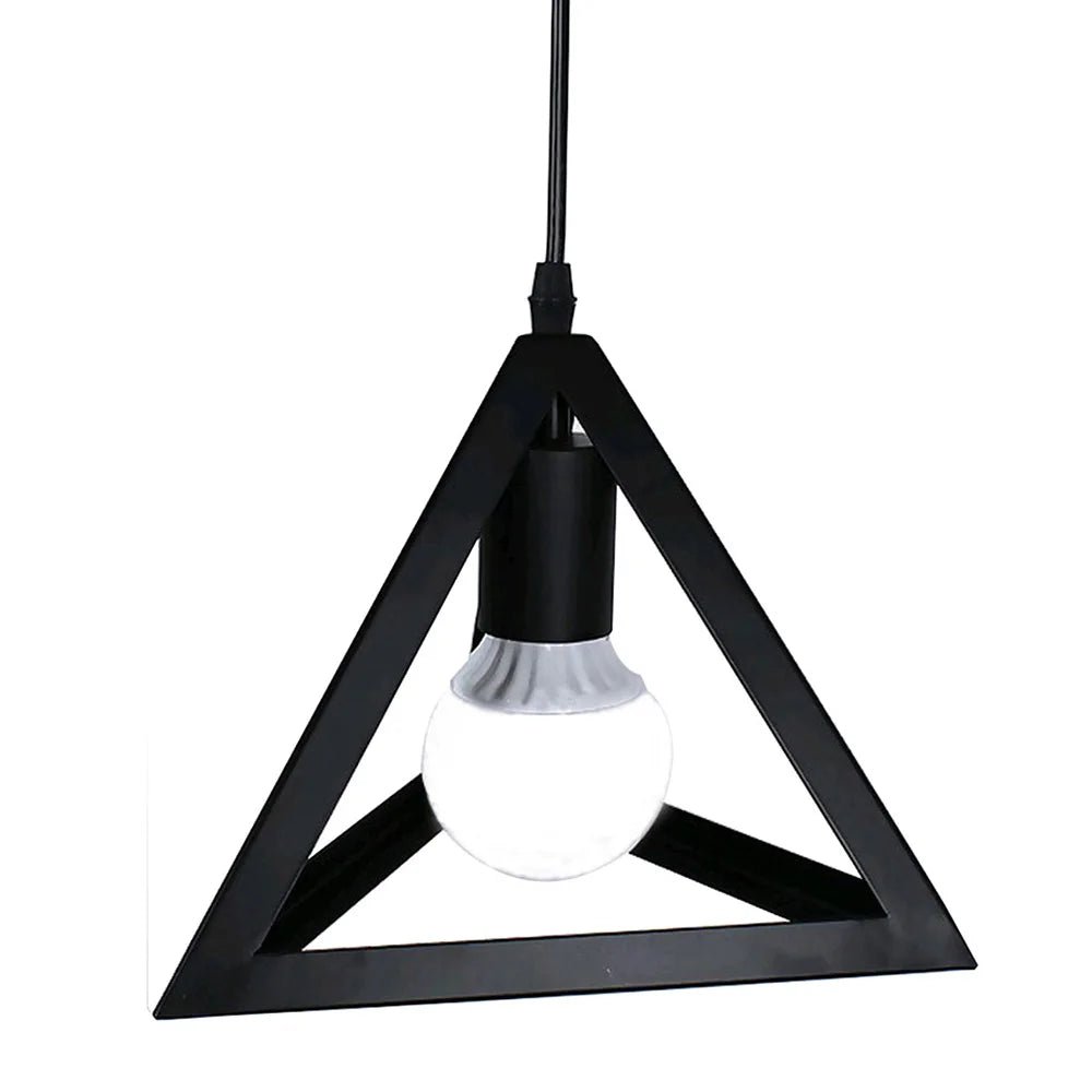 Retro Hanging Lights Geometric Nested Hanging Light Iron Flush Mount Retro Ceiling Down Light Pendant Lamp Home Decor Fixture - VELORA LABS