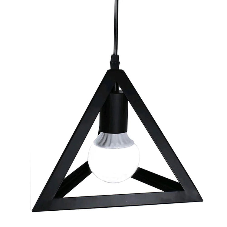 Retro Hanging Lights Geometric Nested Hanging Light Iron Flush Mount Retro Ceiling Down Light Pendant Lamp Home Decor Fixture - VELORA LABS