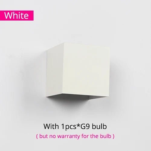 Led Wall Light With G9 Bulb Garden Wall Lamp IP65 Waterproof Light Fixture Indoor/Outdoor Lighting Decoration Aluminum AC220V - VELORA LABS