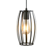 Retro Hanging Lights Geometric Nested Hanging Light Iron Flush Mount Retro Ceiling Down Light Pendant Lamp Home Decor Fixture - VELORA LABS