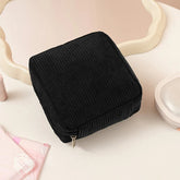 Toiletry Bag Sanitary Pad Pouch Small Makeup Bag Cosmetic Storage Pouch Women Pad Pouch Cute Cable Case VELORA LABS