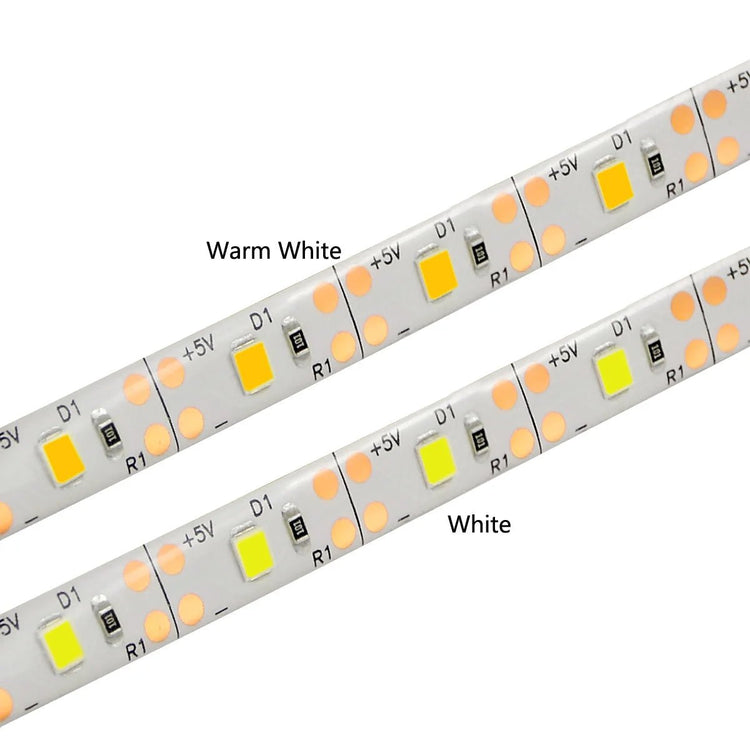 Waterproof Kitchen Cabinet Light Tape LED Motion Sensor LED Strip Light 5V Wireless PIR LED Lamp Battery Stairs Wardrobe Lamp - VELORA LABS