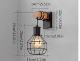 Modern Indoor Wall Light - Decorative Sconce for Bedroom, Living Room & Bathroom - LED Wall Lamp Fixture - VELORA LABS