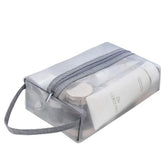 Handbag Large Capacity Toiletry Bag Transparent Women Cosmetic Bag Korean Storage Bag Zipper Makeup Bag Skin Care Storage Bag - VELORA LABS