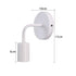 Nordic Modern Wall Lamp Iron Black E27 Indoor Lighting Bedside Bedroom Bathroom Lamp Sconce Wall Light Fixture Industrial Decor - VELORA LABS