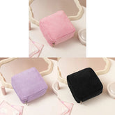 Toiletry Bag Sanitary Pad Pouch Small Makeup Bag Cosmetic Storage Pouch Women Pad Pouch Cute Cable Case VELORA LABS