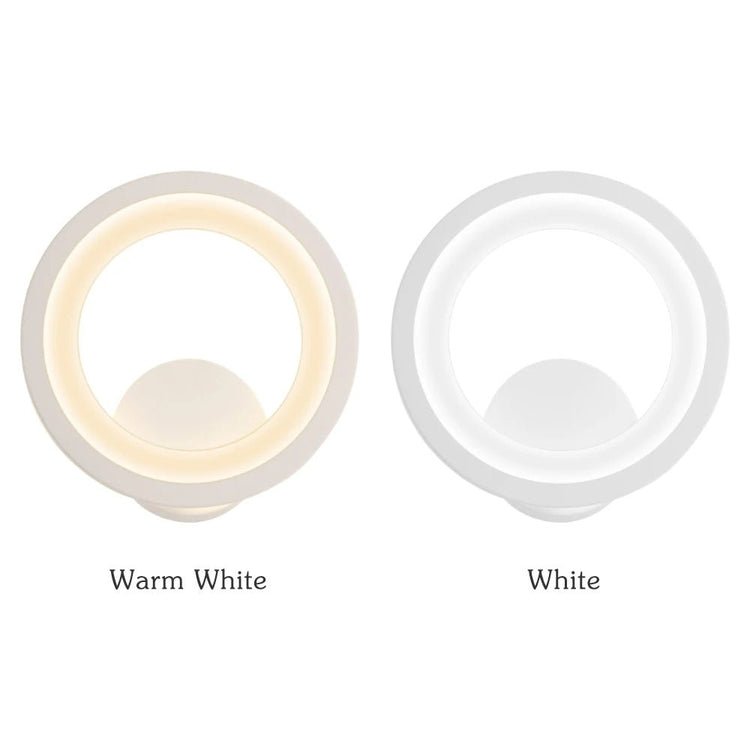 Round Wall Mount Light European Wall Sconces Lighting Wall Lamp Fixture for Bedside Corridor Bedroom Living Room Hallway Light - VELORA LABS