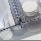 Handbag Large Capacity Toiletry Bag Transparent Women Cosmetic Bag Korean Storage Bag Zipper Makeup Bag Skin Care Storage Bag - VELORA LABS
