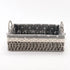 Woven Storage Baskets Kitchen Organizer Handwoven with Handles Cosmetic Box for Breakfast Fruit Bedroom Bathroom Home Decorative - VELORA LABS