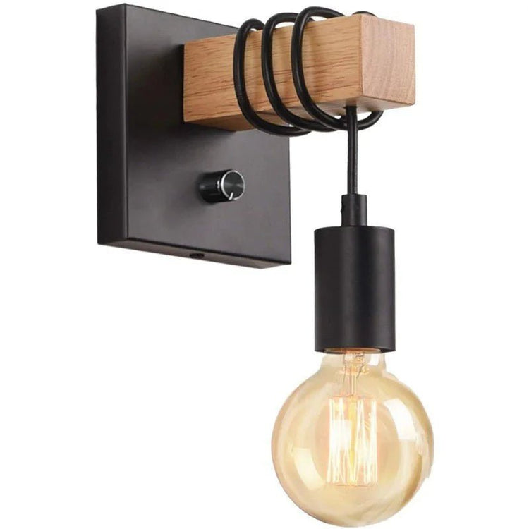 Modern Indoor Wall Light - Decorative Sconce for Bedroom, Living Room & Bathroom - LED Wall Lamp Fixture - VELORA LABS