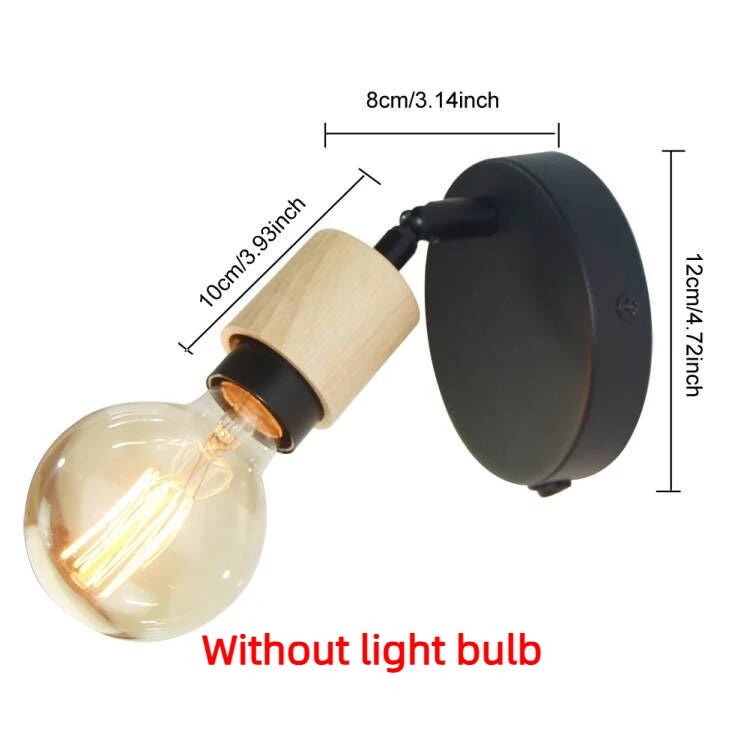 Modern Indoor Wall Light - Decorative Sconce for Bedroom, Living Room & Bathroom - LED Wall Lamp Fixture - VELORA LABS