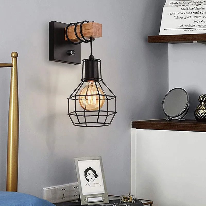 Modern Indoor Wall Light - Decorative Sconce for Bedroom, Living Room & Bathroom - LED Wall Lamp Fixture - VELORA LABS