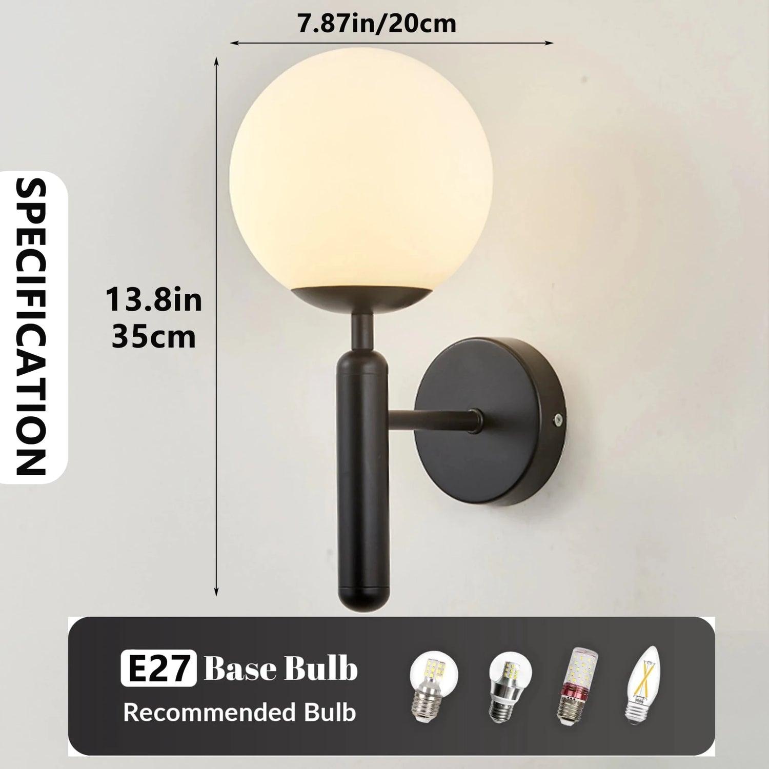 Modern Indoor Wall Light Lamp Suitable For Bedroom Bedside Living Room Home Decor Light Fixture - VELORA LABS
