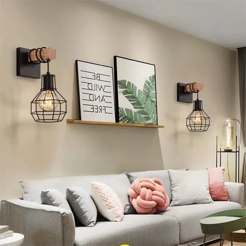 Modern Indoor Wall Light - Decorative Sconce for Bedroom, Living Room & Bathroom - LED Wall Lamp Fixture - VELORA LABS