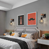 Modern Indoor Wall Light - Decorative Sconce for Bedroom, Living Room & Bathroom - LED Wall Lamp Fixture - VELORA LABS