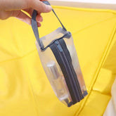Handbag Large Capacity Toiletry Bag Transparent Women Cosmetic Bag Korean Storage Bag Zipper Makeup Bag Skin Care Storage Bag - VELORA LABS