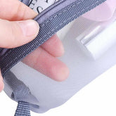 Handbag Large Capacity Toiletry Bag Transparent Women Cosmetic Bag Korean Storage Bag Zipper Makeup Bag Skin Care Storage Bag - VELORA LABS