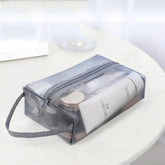 Handbag Large Capacity Toiletry Bag Transparent Women Cosmetic Bag Korean Storage Bag Zipper Makeup Bag Skin Care Storage Bag - VELORA LABS