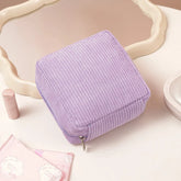 Toiletry Bag Sanitary Pad Pouch Small Makeup Bag Cosmetic Storage Pouch Women Pad Pouch Cute Cable Case VELORA LABS