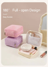 Toiletry Bag Sanitary Pad Pouch Small Makeup Bag Cosmetic Storage Pouch Women Pad Pouch Cute Cable Case VELORA LABS
