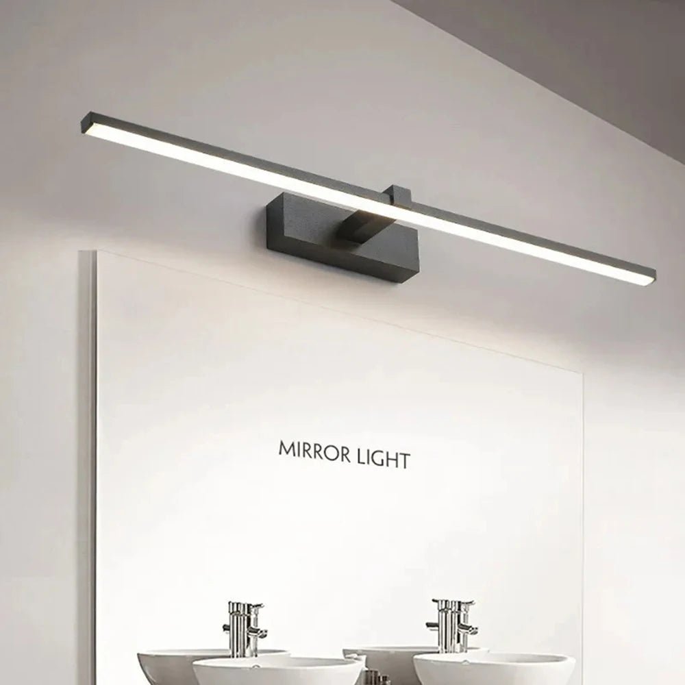 Modern LED Wall Lamp For Study Bedroom Charging Wall Light With Remote Control Bathroom Mirror Lamp Mirror Lighting Fixture - VELORA LABS
