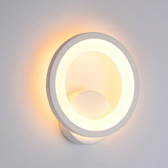 Round Wall Mount Light European Wall Sconces Lighting Wall Lamp Fixture for Bedside Corridor Bedroom Living Room Hallway Light - VELORA LABS