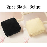 Toiletry Bag Sanitary Pad Pouch Small Makeup Bag Cosmetic Storage Pouch Women Pad Pouch Cute Cable Case VELORA LABS
