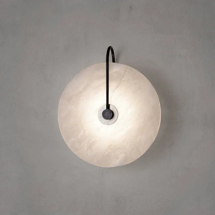 Nordic Wall Sconces Light Fixture Led Marble Moon Bedside Lamp Interior Indoor Lighting Home Bedroom Decor Modern Hotel Simple - VELORA LABS