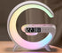 New Intelligent G Shaped LED Lamp Bluetooth Speake Wireless Charger Atmosphere Lamp App Control For Bedroom Home Decor - VELORA LABS