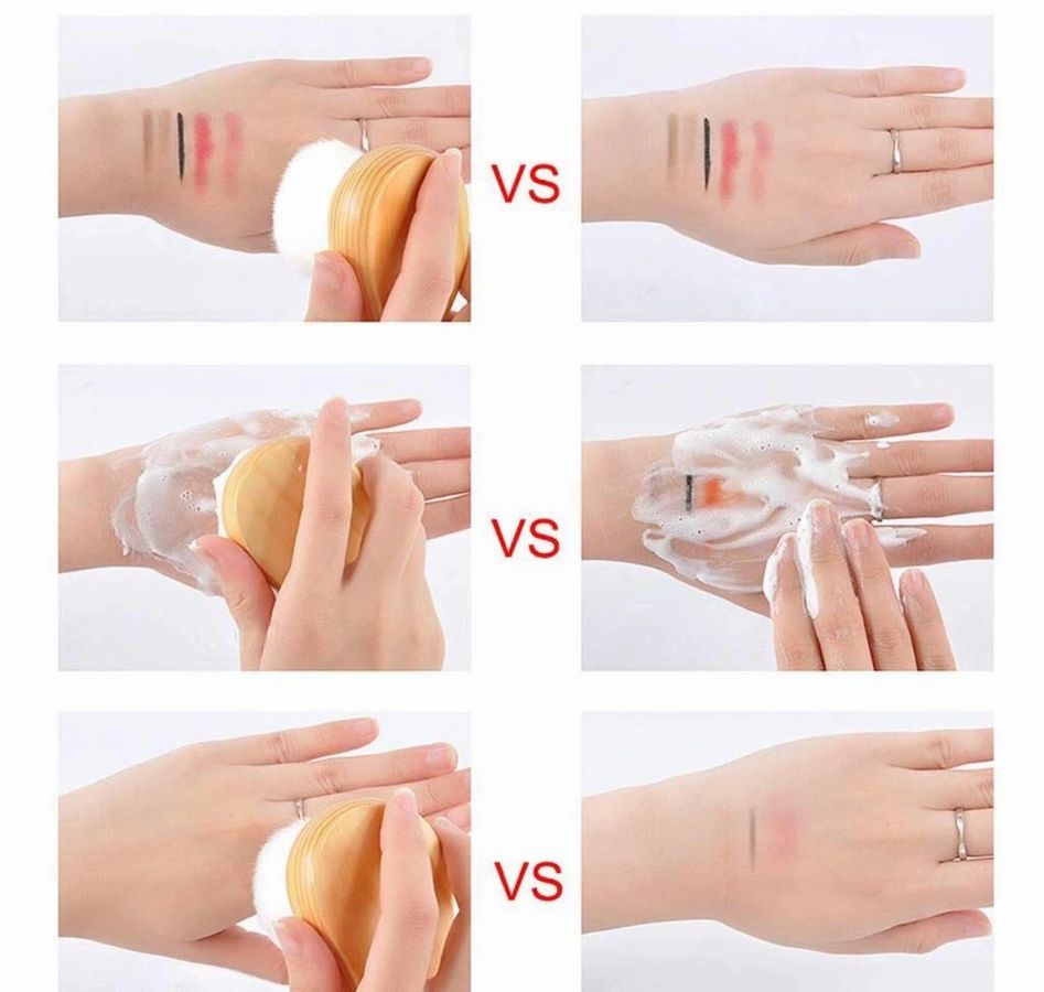 Facial Brush with Bamboo Handle - VELORA LABS